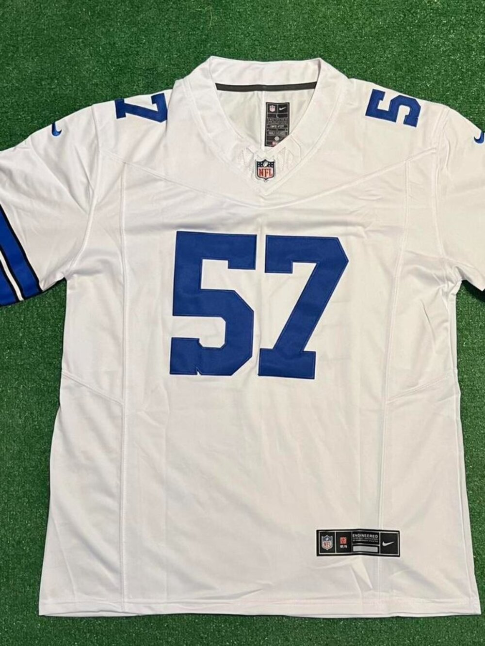 Dallas Cowboys Malachi Lawrence White Jersey Adult Large